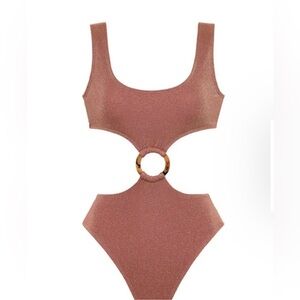 Montce Mauve One Piece Swimsuit